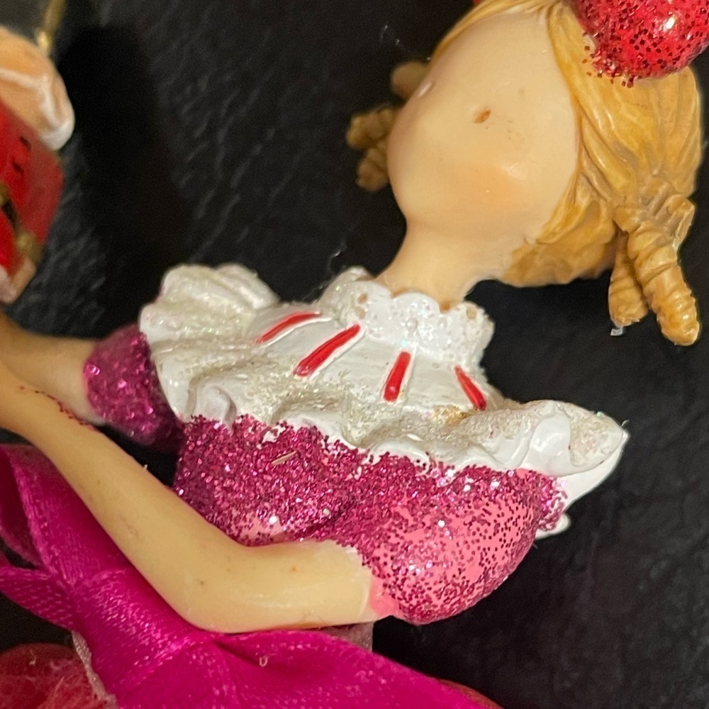 Pink Ballerina nutcracker ornament Christmas decorations - Picture 8 of 9
